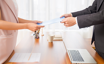 3. Signing contracts